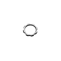 Cockring acier 50mm pénis testicules