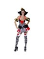costume de reine de coeur adulte t-m