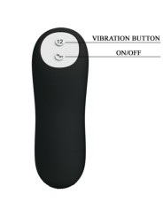 plug anal 12 vibrations noir