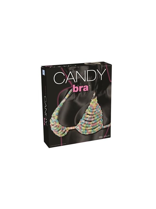 Soutien-gorge comestible saveur Tutti Frutti