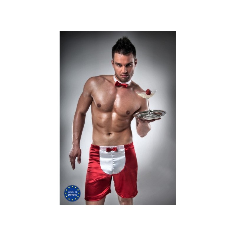 Costume barman rouge L/XL