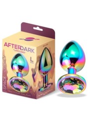 Plug Anal Voyage dans l'Espace Bijou Multicolore Taille L