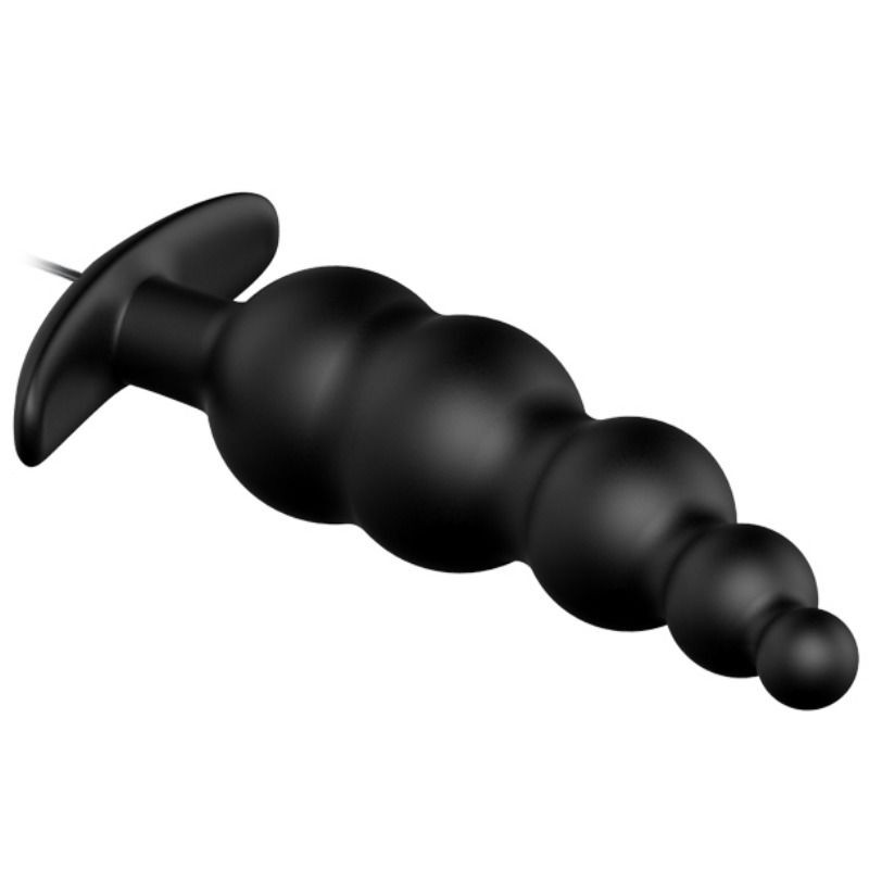 plug anal 12 vibrations noir