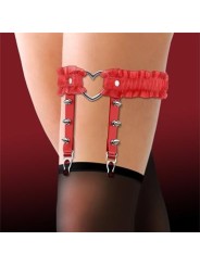 Jarretière Anneau Coeur Cuir T:U Cindirella
