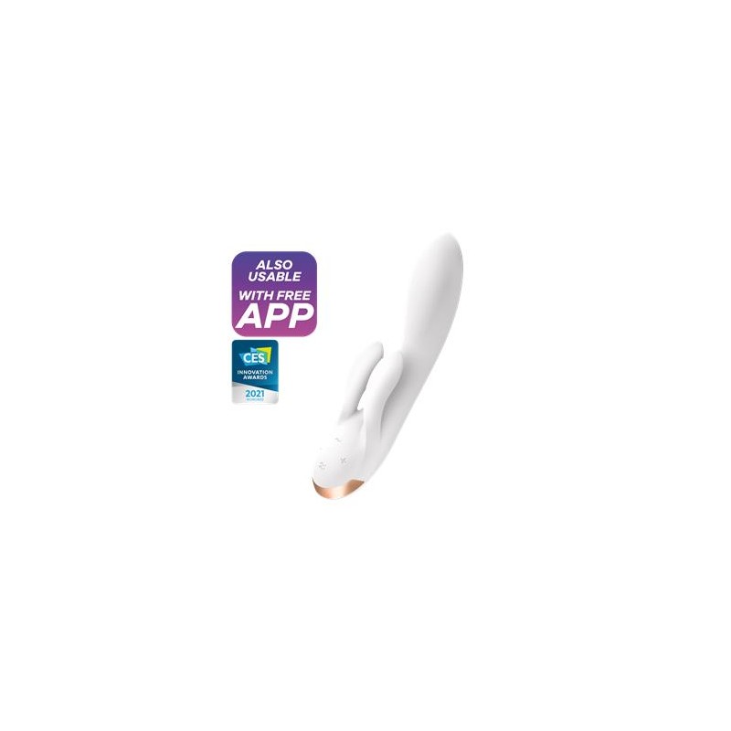 Vibro Double Flex 3 Moteurs blanc satisfyer