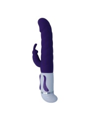 Vibro rabbit tournant bobbler lila