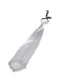 Cravatte paillettes Argent