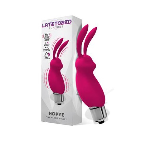 lapin vibrant rose hopye