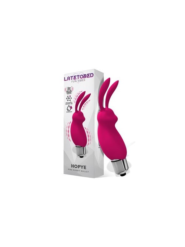 lapin vibrant rose hopye