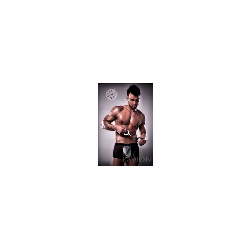 passion 002 lingerie homme metal noir l/xl