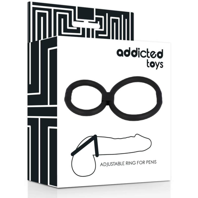 anneaux de pénis réglables addicted toys