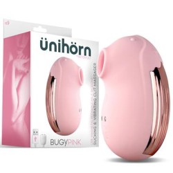 Ventouse clitoridien Bugypink avec vibration