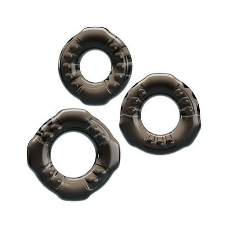 Set 3 Anneaux pour le Pénis
