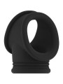 no.48 - cockring avec ball strap - noir