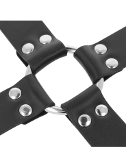 darkness menottes cuir noir