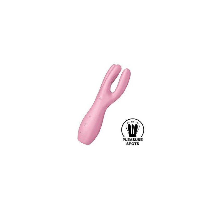 threesome 3 rose stimulateur clitoris