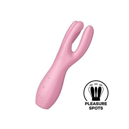 threesome 3 rose stimulateur clitoris