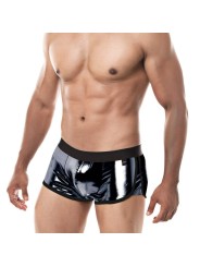 Cut4men - boxer trunk noir brillant M