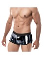 Cut4men - boxer trunk noir brillant M