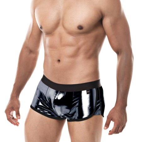 Cut4men - boxer trunk noir brillant L