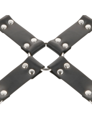 darkness menottes cuir noir