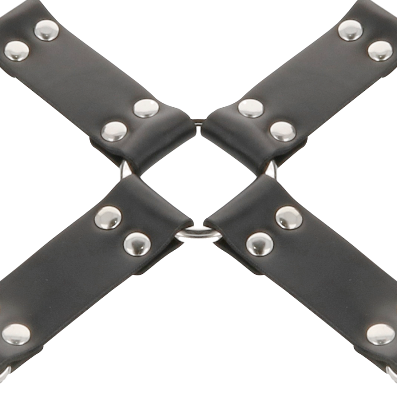 darkness menottes cuir noir