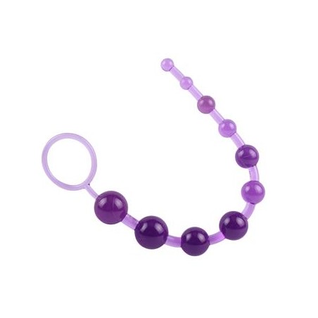Chaine boules anales Sassy 30 violet