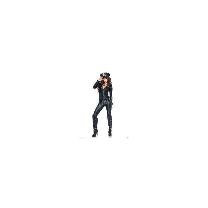 costume deguisement femme policiere