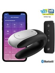 vibro satisfyer double fun partner - noir