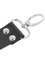 darkness menottes cuir noir