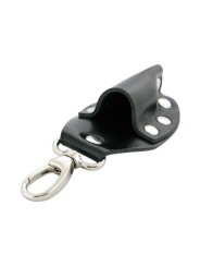 Mister B Porte fiole poppers  à clipsé en Cuir