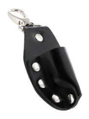 Mister B Porte fiole poppers  à clipsé en Cuir