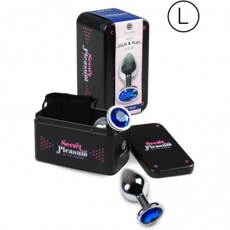 Plug anal bleu l Secret Play