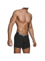 mâle - mc087 long boxer noir taille L
