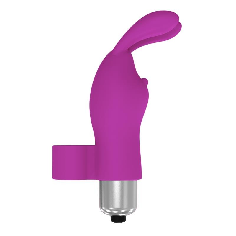 vibromasseur de doigt fingyhop violet