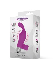 vibromasseur de doigt fingyhop violet