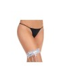 Jarretiere blanche - bridgette de intimax