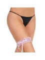 Jarretiere rose - bridgette  de intimax