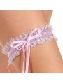 Jarretiere rose - bridgette  de intimax