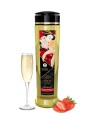 Huile de massage érotique 250ml vin petill fraise