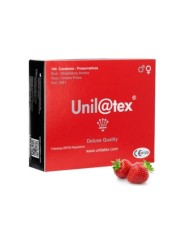 unilatex fraise preservatifs 144uds