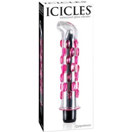 icicles numéro 19 vibromasseur en verre soufflé à la main