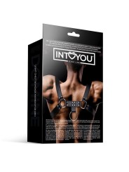 harnais masculin domine pour bondage cuir vegan