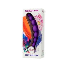chaîne anal silicone bubble 15 cm