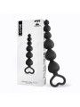 Chaine boules anales clyde en silicone noir