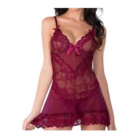 nuisette yarina rouge