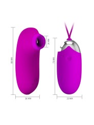 Orthus jeu oeuf vibrant et aspire clitoris