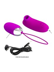 Orthus jeu oeuf vibrant et aspire clitoris