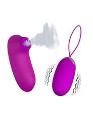 Orthus jeu oeuf vibrant et aspire clitoris