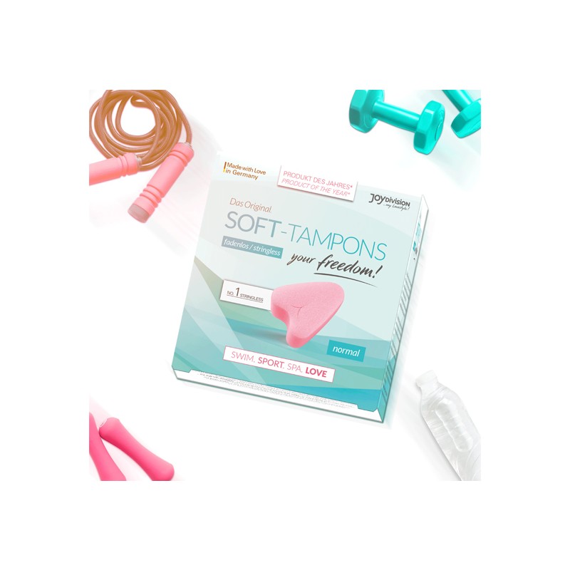 Soft-tampons normal 3 uds